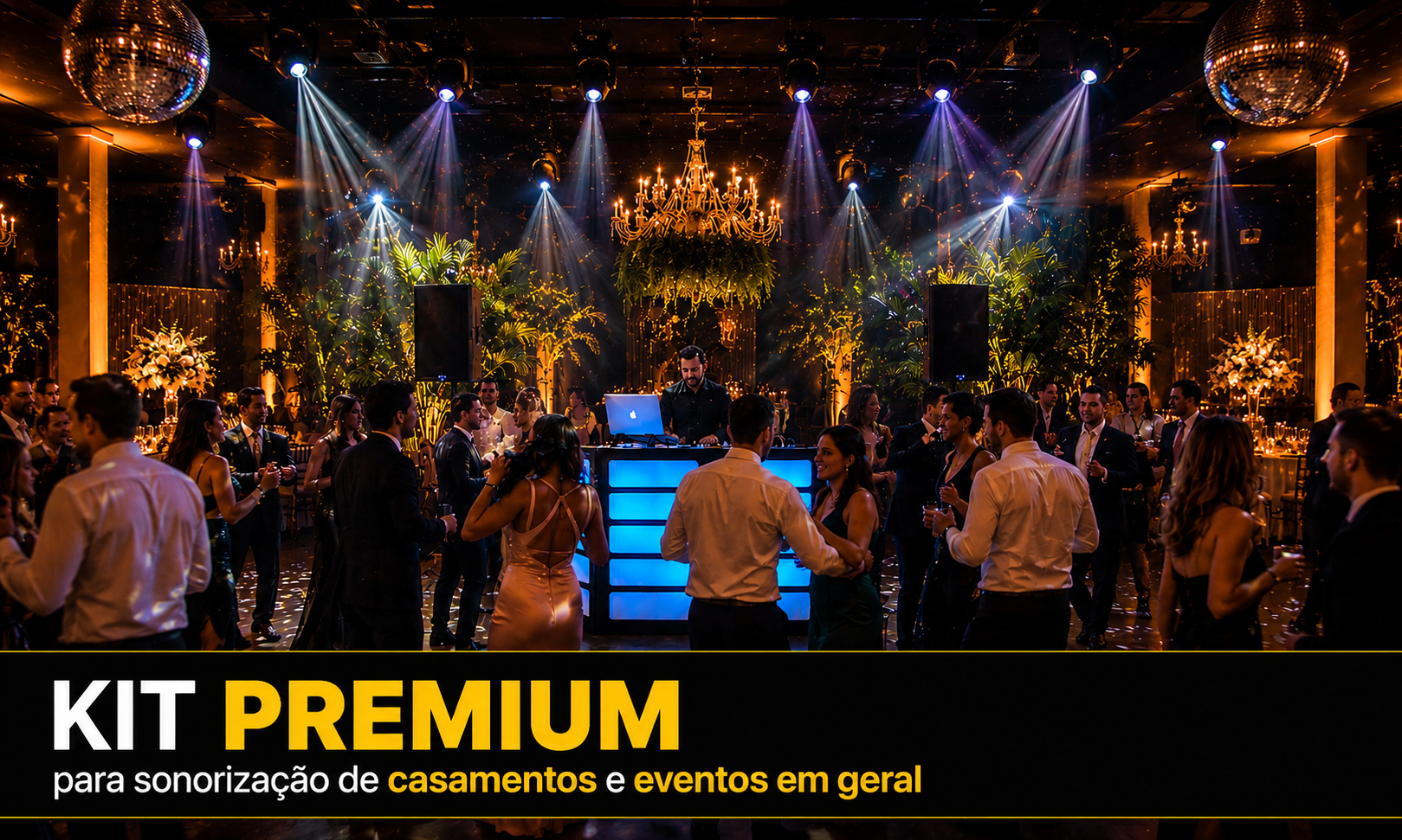 KIT DJ PARA FESTAS, CASAMENTO